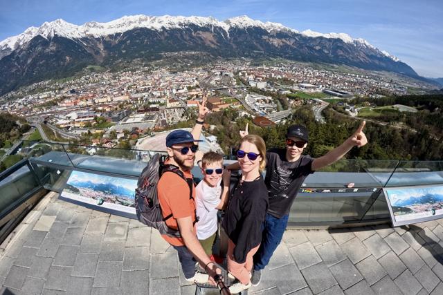 Spring in Innsbruck means Figln on the Nordkette