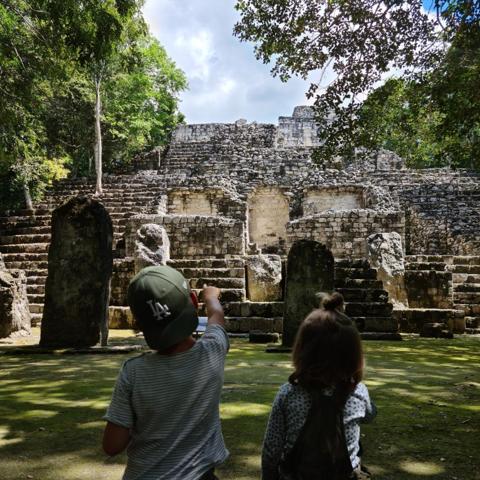 Calakmul with children: An unforgettable adventure