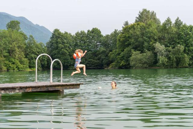 Swimming in Grassau: Tip for families Reifinger See and Tiroler Ache
