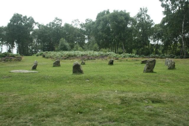 Nine Ladies Stone Circle near Matlock: "I think this is paradise!"