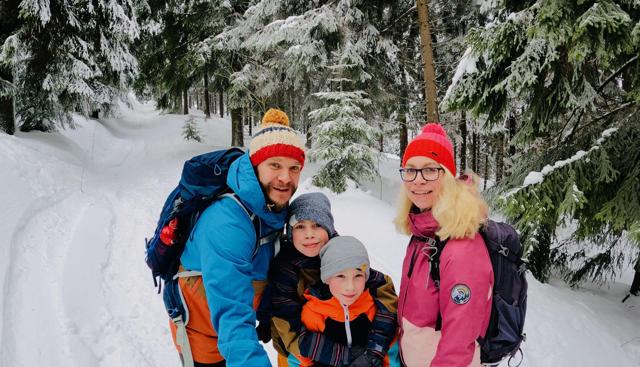 A day in the snow from Oberwiesenthal - up to the Fichtelberg