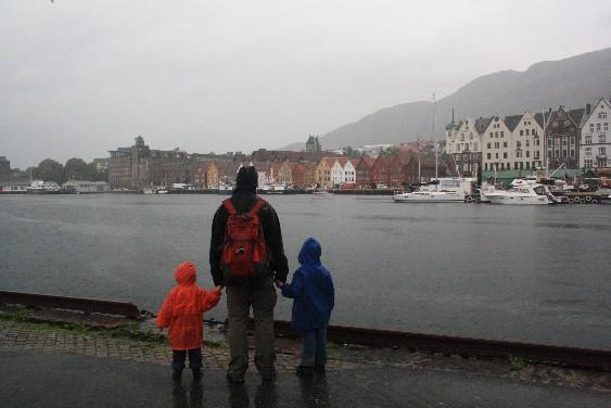 Bergen: Family trip to the rainy city