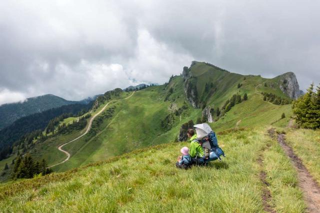 Stie-Alm with children: Family hike Brauneck