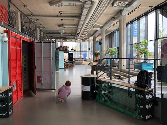 Longboard for breakfast - Unusual overnight stay at the Dock Inn Warnemünde with children